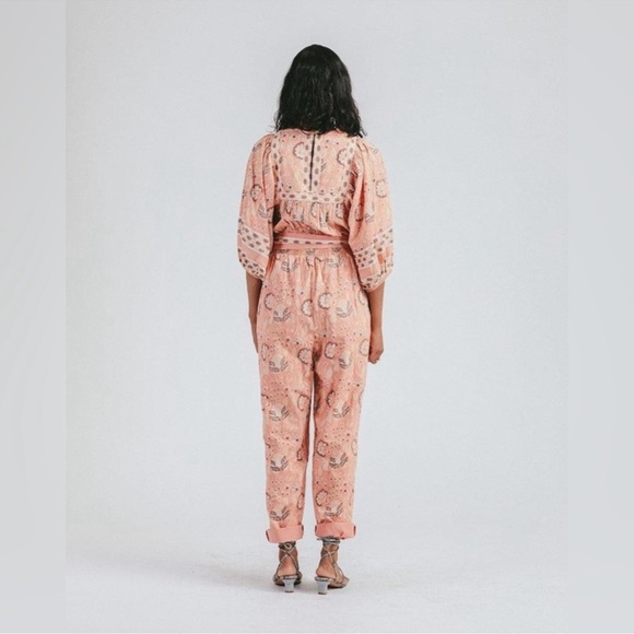 CLEOBELLA Magdalena Jumpsuit, Cherry Blossom, Medium - Picture 6 of 16